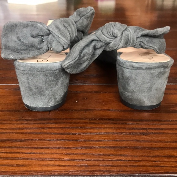 SOLE SOCIETY grey heels - Picture 2 of 4